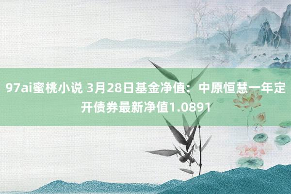 97ai蜜桃小说 3月28日基金净值：中原恒慧一年定开债券最新净值1.0891